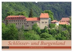 Cover Schlösser- und Burgenland Thüringen (Wandkalender 2026 DIN A2 quer), CALVENDO Monatskalender