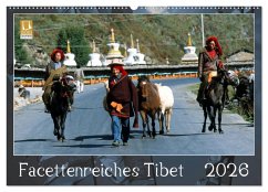 Cover Facettenreiches Tibet (Wandkalender 2026 DIN A2 quer), CALVENDO Monatskalender
