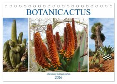 BOTANICACTUS Mallorcas Kakteengarten (Tischkalender 2026 DIN A5 quer), CALVENDO Monatskalender
