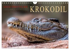 Urzeitreptilien - Krokodil (Wandkalender 2026 DIN A4 quer), CALVENDO Monatskalender