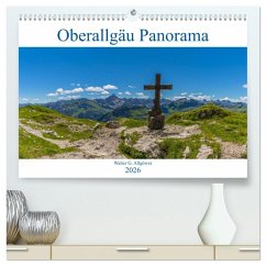 Oberallgäu Panorama (hochwertiger Premium Wandkalender 2026 DIN A2 quer), Kunstdruck in Hochglanz