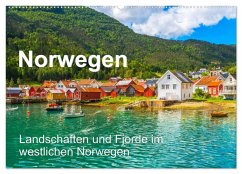 Cover Norwegen - Landschaften und Fjorde im westlichen Norwegen (Wandkalender 2026 DIN A2 quer), CALVENDO Monatskalender