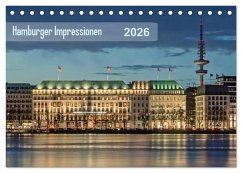Hamburger Impressionen 2026 (Tischkalender 2026 DIN A5 quer), CALVENDO Monatskalender Hamburger Impressionen 2026 (Tischkalender 2026 DIN A5 quer), CALVENDO Monatskalender