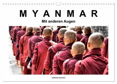 Cover Myanmar - Mit anderen Augen (Wandkalender 2026 DIN A3 quer), CALVENDO Monatskalender