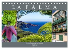 La Palma - Grüne Trauminsel im Atlantik (Tischkalender 2026 DIN A5 quer), CALVENDO Monatskalender La Palma - Grüne Trauminsel im Atlantik (Tischkalender 2026 DIN A5 quer), CALVENDO Monatskalender