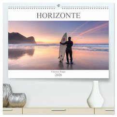 Horizonte (hochwertiger Premium Wandkalender 2026 DIN A2 quer), Kunstdruck in Hochglanz Horizonte (hochwertiger Premium Wandkalender 2026 DIN A2 quer), Kunstdruck in Hochglanz