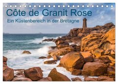 Côte de Granit Rose - Ein Küstenbereich in der Bretagne (Tischkalender 2026 DIN A5 quer), CALVENDO Monatskalender