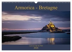 Cover Armorica - Bretagne, Land am Ende der Welt (Wandkalender 2026 DIN A3 quer), CALVENDO Monatskalender