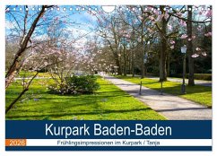 Cover Kurpark Baden-Baden (Wandkalender 2026 DIN A4 quer), CALVENDO Monatskalender
