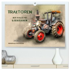 Traktoren - alte Schätze für Liebhaber (hochwertiger Premium Wandkalender 2026 DIN A2 quer), Kunstdruck in Hochglanz Traktoren - alte Schätze für Liebhaber (hochwertiger Premium Wandkalender 2026 DIN A2 quer), Kunstdruck in Hochglanz