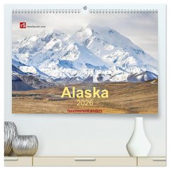Cover Alaska 2026 - faszinierend anders (hochwertiger Premium Wandkalender 2026 DIN A2 quer), Kunstdruck in Hochglanz