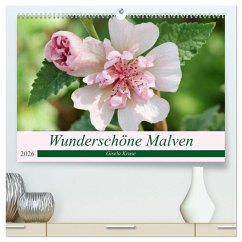 Wunderschöne Malven (hochwertiger Premium Wandkalender 2026 DIN A2 quer), Kunstdruck in Hochglanz Cover Wunderschöne Malven (hochwertiger Premium Wandkalender 2026 DIN A2 quer), Kunstdruck in Hochglanz