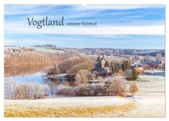 Cover Vogtland - unsere Heimat (Wandkalender 2026 DIN A2 quer), CALVENDO Monatskalender