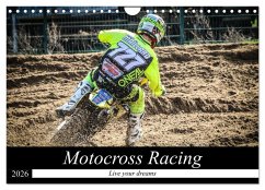 Cover Motocross Racing 2026 (Wandkalender 2026 DIN A4 quer), CALVENDO Monatskalender