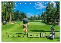 Passion Golf (Tischkalender 2026 DIN A5 quer), CALVENDO Monatskalender Passion Golf (Tischkalender 2026 DIN A5 quer), CALVENDO Monatskalender