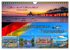 Cover Reise durch Deutschland - Mecklenburg-Vorpommern (Wandkalender 2026 DIN A4 quer), CALVENDO Monatskalender