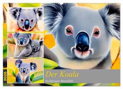 Der Koala 2026. Aschgrauer Beutelbär (Wandkalender 2026 DIN A2 quer), CALVENDO Monatskalender