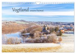 Cover Vogtland - unsere Heimat (Wandkalender 2026 DIN A4 quer), CALVENDO Monatskalender