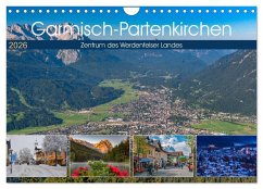 Cover Garmisch-Partenkirchen - Zentrum des Werdenfelser Landes (Wandkalender 2026 DIN A4 quer), CALVENDO Monatskalender