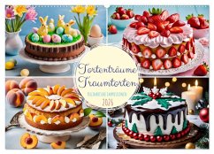 Cover Tortenträume - Traumtorten (Wandkalender 2026 DIN A2 quer), CALVENDO Monatskalender