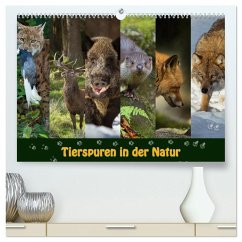 Tierspuren in der Natur (hochwertiger Premium Wandkalender 2026 DIN A2 quer), Kunstdruck in Hochglanz Tierspuren in der Natur (hochwertiger Premium Wandkalender 2026 DIN A2 quer), Kunstdruck in Hochglanz