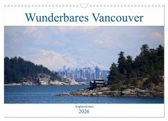 Cover Wunderbares Vancouver - 2026 (Wandkalender 2026 DIN A3 quer), CALVENDO Monatskalender
