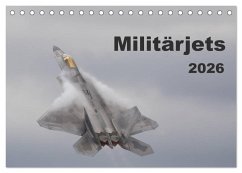 Militärjets (Tischkalender 2026 DIN A5 quer), CALVENDO Monatskalender Militärjets (Tischkalender 2026 DIN A5 quer), CALVENDO Monatskalender
