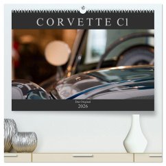 Corvette C1 - Das Original (hochwertiger Premium Wandkalender 2026 DIN A2 quer), Kunstdruck in Hochglanz Corvette C1 - Das Original (hochwertiger Premium Wandkalender 2026 DIN A2 quer), Kunstdruck in Hochglanz