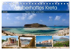 Zauberhaftes Kreta (Tischkalender 2026 DIN A5 quer), CALVENDO Monatskalender Zauberhaftes Kreta (Tischkalender 2026 DIN A5 quer), CALVENDO Monatskalender