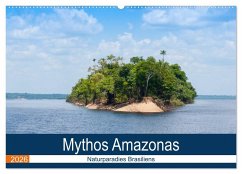 Cover Mythos Amazonas - Naturparadies Brasiliens (Wandkalender 2026 DIN A2 quer), CALVENDO Monatskalender
