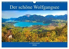 Der schöne Wolfgangsee im Salzkammergut (Wandkalender 2026 DIN A3 quer), CALVENDO Monatskalender