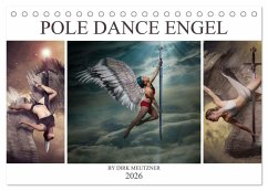 Pole Dance Engel (Tischkalender 2026 DIN A5 quer), CALVENDO Monatskalender
