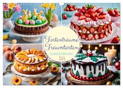 Cover Tortenträume - Traumtorten (Wandkalender 2026 DIN A3 quer), CALVENDO Monatskalender