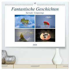 Cover Fantastische Geschichten (hochwertiger Premium Wandkalender 2026 DIN A2 quer), Kunstdruck in Hochglanz
