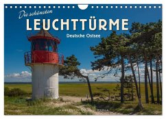 Die schönsten Leuchttürme - Deutsche Ostsee (Wandkalender 2026 DIN A4 quer), CALVENDO Monatskalender Die schönsten Leuchttürme - Deutsche Ostsee (Wandkalender 2026 DIN A4 quer), CALVENDO Monatskalender