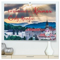 Ein Wochenende in Krumau (hochwertiger Premium Wandkalender 2026 DIN A2 quer), Kunstdruck in Hochglanz