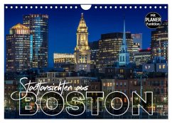 Cover Stadtansichten aus Boston (Wandkalender 2026 DIN A4 quer), CALVENDO Monatskalender