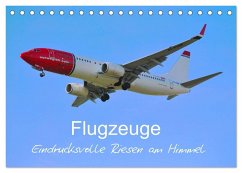 Flugzeuge - Eindrucksvolle Riesen am Himmel (Tischkalender 2026 DIN A5 quer), CALVENDO Monatskalender Flugzeuge - Eindrucksvolle Riesen am Himmel (Tischkalender 2026 DIN A5 quer), CALVENDO Monatskalender