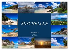 Cover Trauminseln Seychellen (Wandkalender 2026 DIN A2 quer), CALVENDO Monatskalender