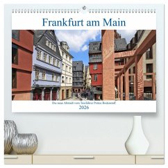 Cover Frankfurt am Main die neue Altstadt vom Taxifahrer Petrus Bodenstaff (hochwertiger Premium Wandkalender 2026 DIN A2 quer), Kunstdruck in Hochglanz
