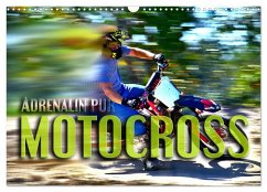 Cover Motocross - Adrenalin pur (Wandkalender 2026 DIN A3 quer), CALVENDO Monatskalender