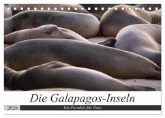 Cover Galapagos-Inseln - Ein Paradies für Tiere (Tischkalender 2026 DIN A5 quer), CALVENDO Monatskalender