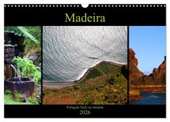 Madeira - Portugals Perle im Atlantik (Wandkalender 2026 DIN A3 quer), CALVENDO Monatskalender