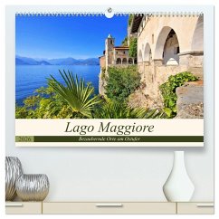 Lago Maggiore - Bezaubernde Orte am Ostufer (hochwertiger Premium Wandkalender 2026 DIN A2 quer), Kunstdruck in Hochglanz