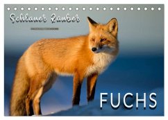 Cover Fuchs - schlauer Räuber (Tischkalender 2026 DIN A5 quer), CALVENDO Monatskalender