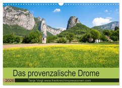 Cover Provenzalisches Drome (Wandkalender 2026 DIN A3 quer), CALVENDO Monatskalender