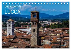 Bezauberndes Lucca (Tischkalender 2026 DIN A5 quer), CALVENDO Monatskalender