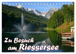 Cover Zu Besuch am Riessersee (Tischkalender 2026 DIN A5 quer), CALVENDO Monatskalender