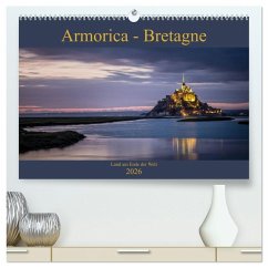 Cover Armorica - Bretagne, Land am Ende der Welt (hochwertiger Premium Wandkalender 2026 DIN A2 quer), Kunstdruck in Hochglanz