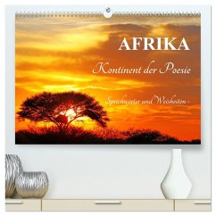 Cover AFRIKA - Kontinent der Poesie (hochwertiger Premium Wandkalender 2026 DIN A2 quer), Kunstdruck in Hochglanz